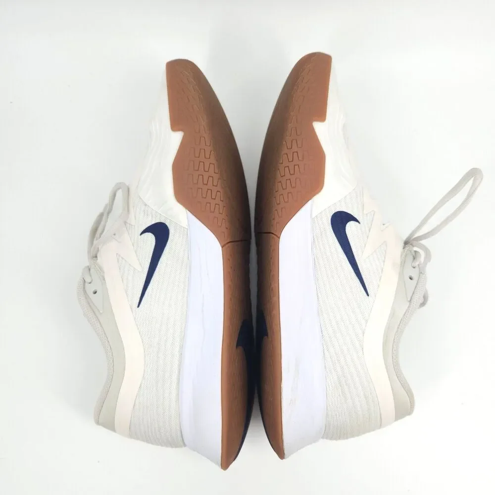 Nike Vapor Pro Tennis Shoes Mens Size 11.5 White Navy Gum Sole FZ2161-100